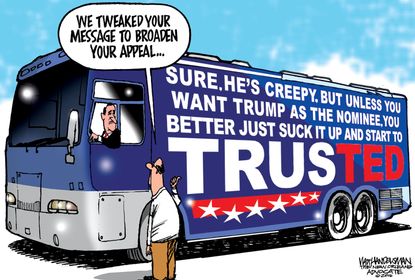 Political Cartoon U.S. Cruz 2016