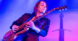 Jake Kiszka of Greta Van Fleet rips a solo on his '61 SG.