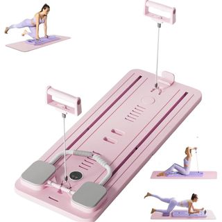 amazon Foldable Pilates Reformer Board with Ab Roller