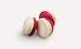 ‘Cherry Royale macarons, from the winter collection
