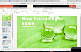 Co-editing in PowerPoint isn't real-time