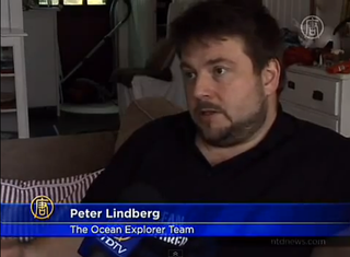 Peter Lindberg, a founder of the Ocean X Team.