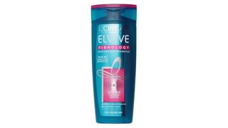 Best for hair thickening over time: L’Oréal Elvive Fibrology Fine Hair Thickening Shampoo