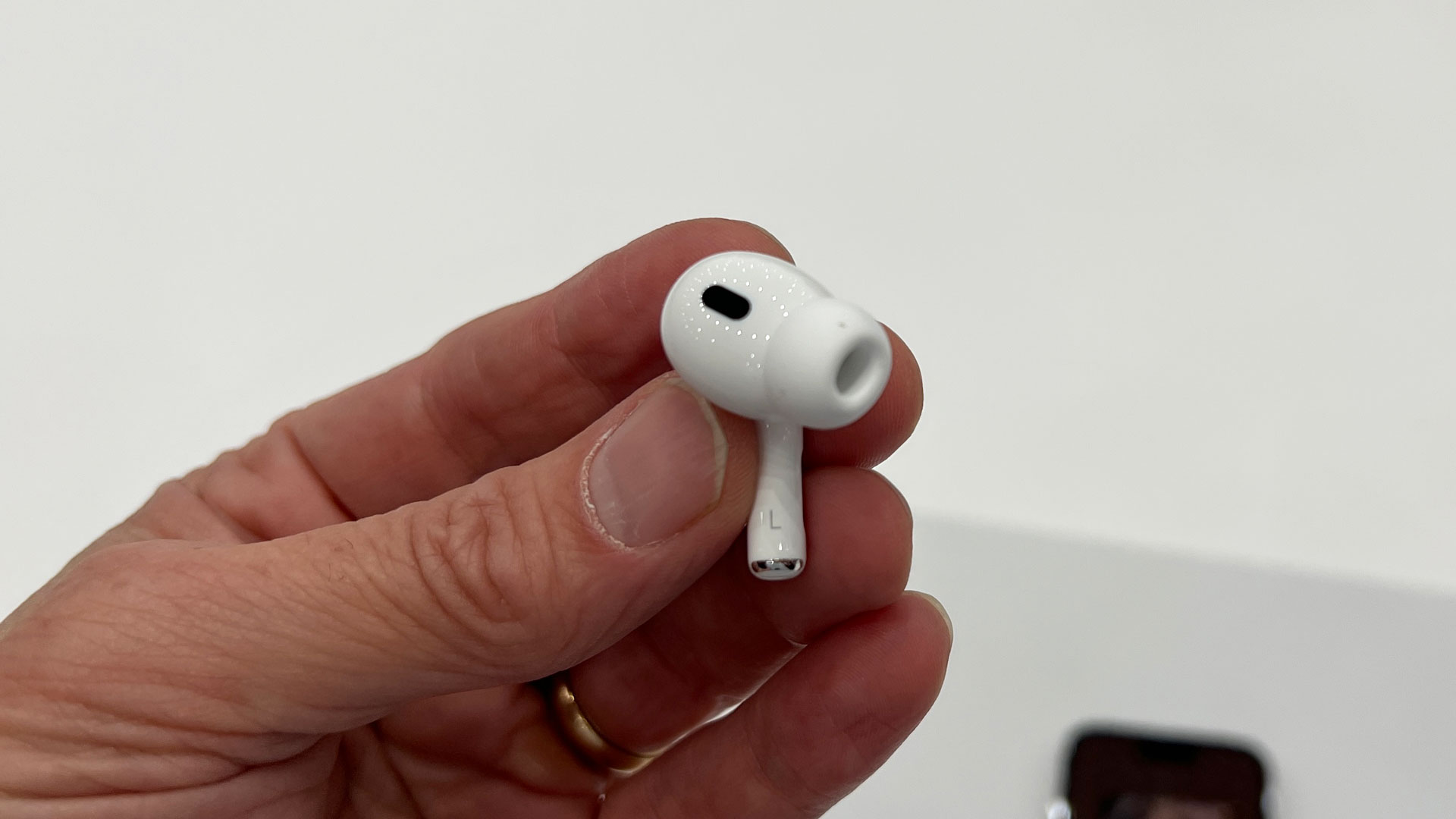 Apple AirPods Pro 2 one bud in hand