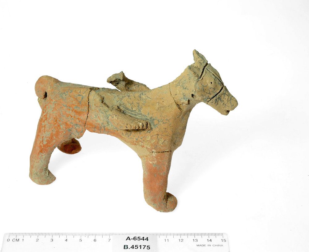The two horse figurines are the oldest known depictions of horses from the Iron Age in the Kingdom of Judah.