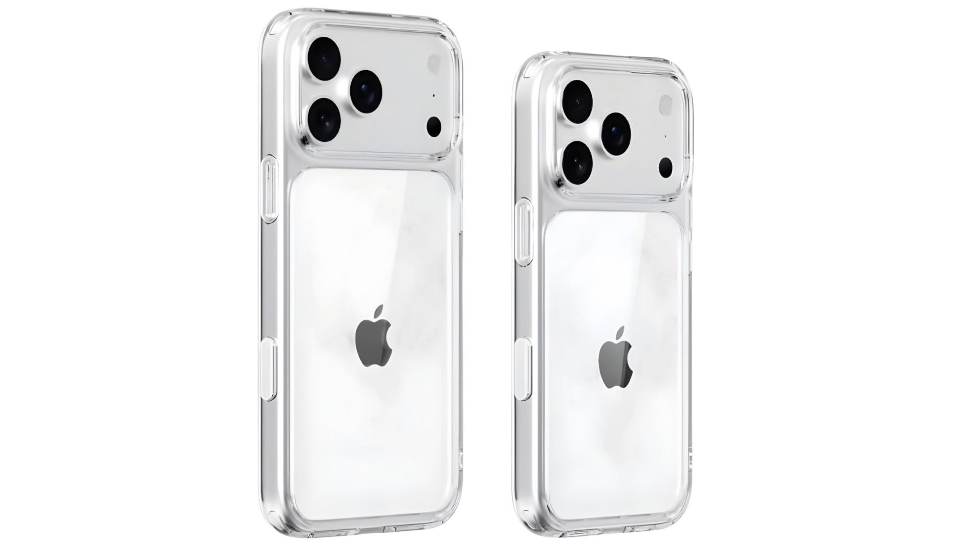 The alleged iPhone 17 Pro clear case