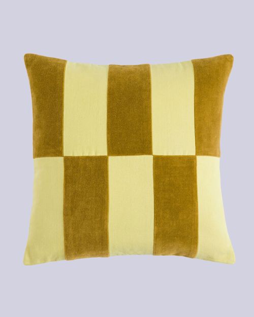 Tabaka Cushion Cover in Velour