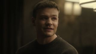 Sean Reagan (Mika Amensen) talks about St. Patrick's Day on Boston Blue.