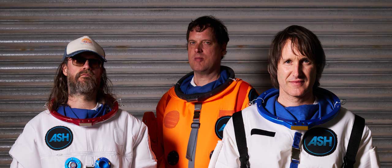 Ash dressed as astronauts