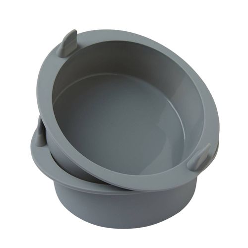 2x Air Fryer Round Silicone Moulds
