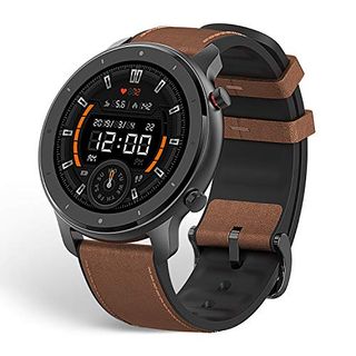 Amazfit GTR Aluminium Alloy Smartwatch with GPS+Glonass, All-Day Heart Rate Monitor, Daily Activity Tracker Rate and Activity Tracking, 24-Day Battery Life, 12- Sport Modes, Answer the Call,47mm
