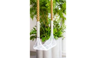 An LED-studded swing designed by Alexander Lervik