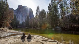 a photo of a couple in Yosemite National Park