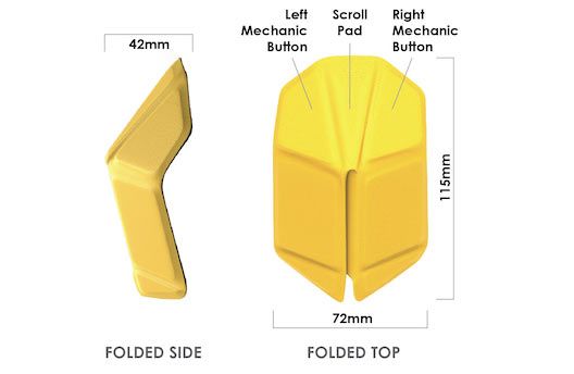 Air.O origami mouse