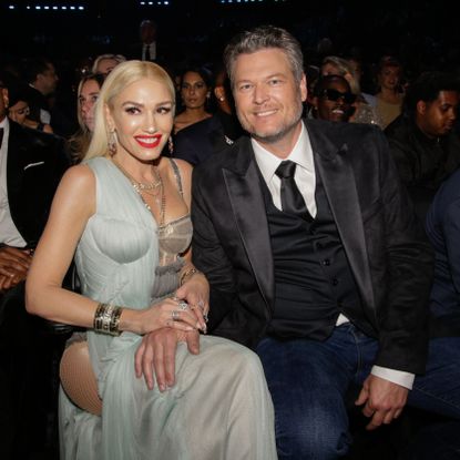 los angeles january 26 blake shelton and gwen stefani appear at the 62nd annual grammy® awards, broadcast live from the staples center in los angeles, sunday, january 26th 800 1130 pm, live et500 830 pm, live pt on the cbs television network photo by francis speckercbs via getty images