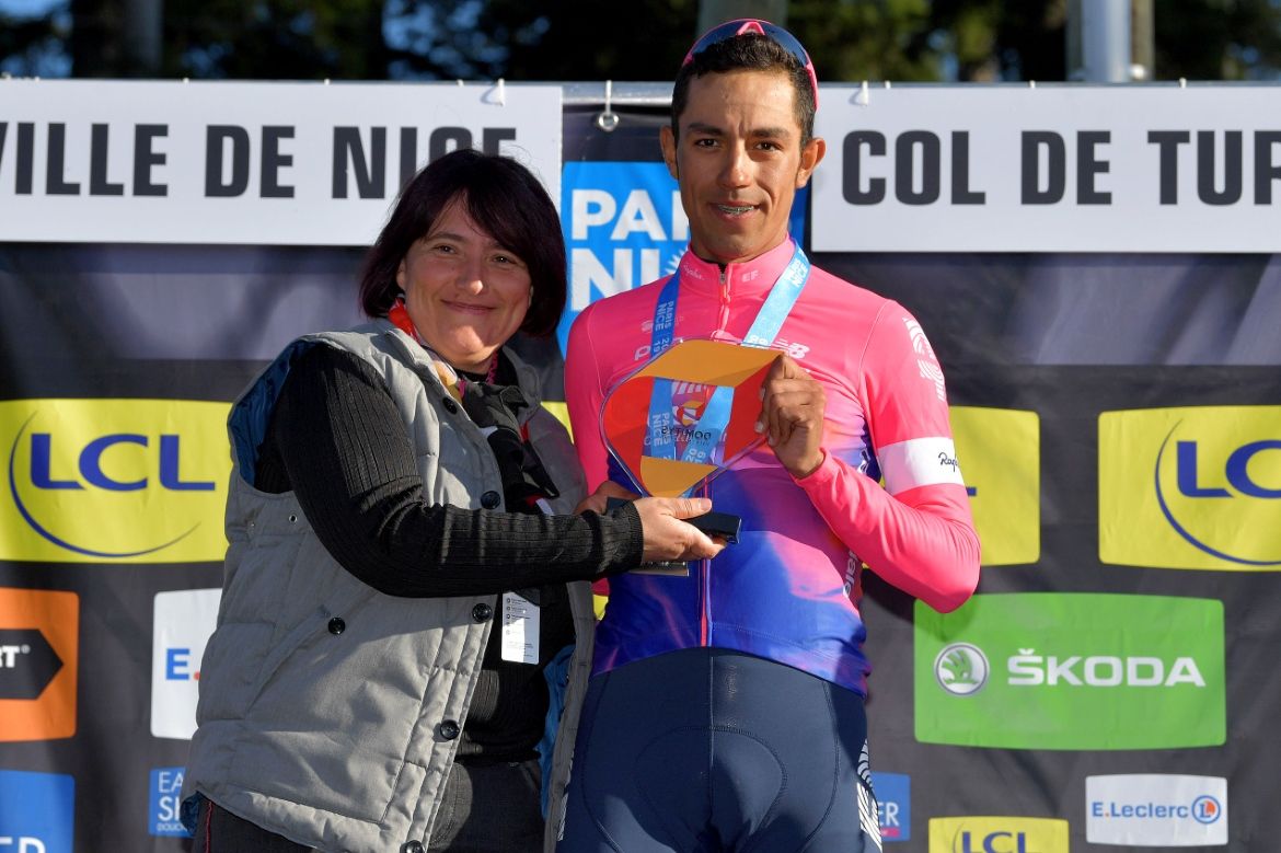 Daniel Martinez with his trophy