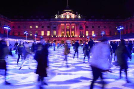 A London institution: Skate at Somerset House. Photo by Owen Harvey.