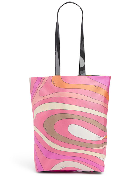 Gallery Printed Silk Tote Bag - Pucci - Women - Multicolor - Unique