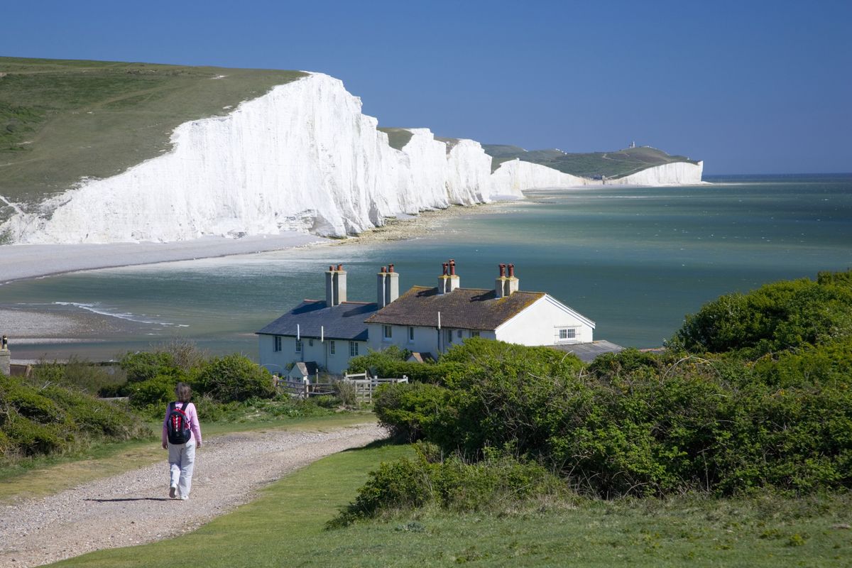 hiking near London: Seven Sisters