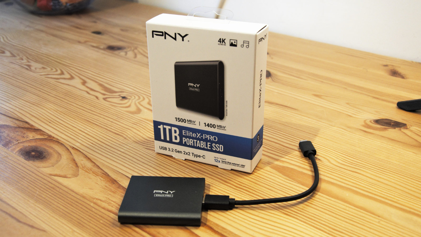 PNY EliteX-PRO 1TB Portable SSD