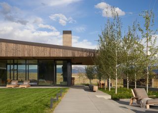 Exterior of Black Fox Ranch, CLB Architects
