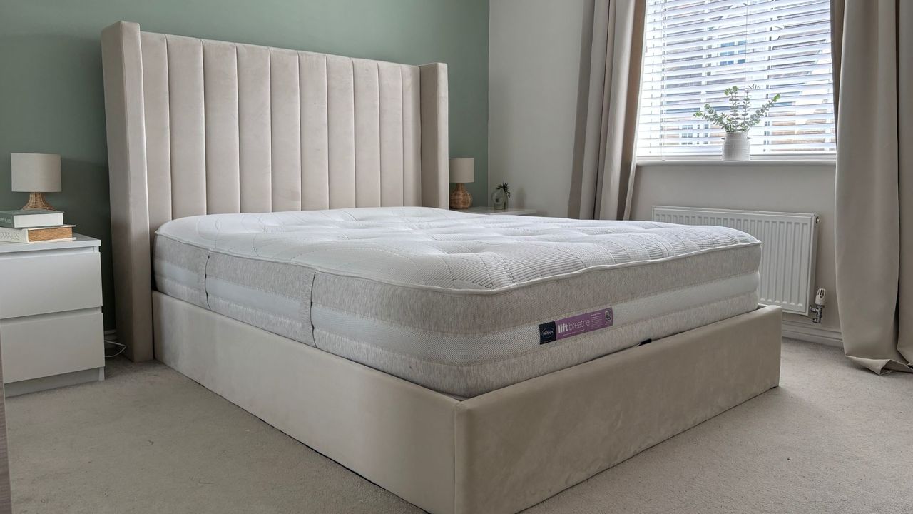 Silentnight LiftBreathe Mattress in Carly's bedroom