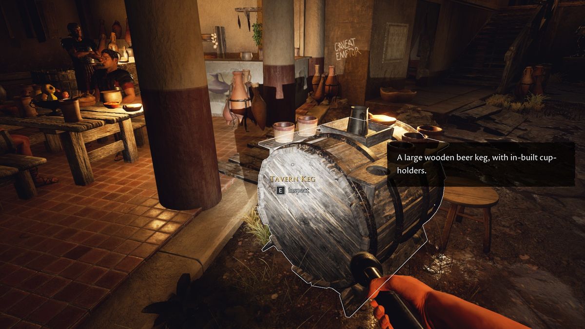 Food and details in The Forgotten City