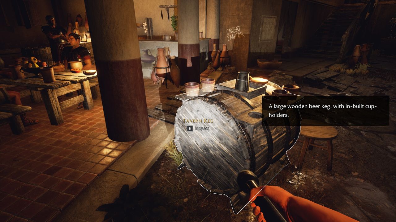 Food and details in The Forgotten City