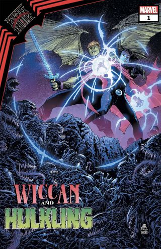 cover of King in Black: Wiccan and Hulkling #1
