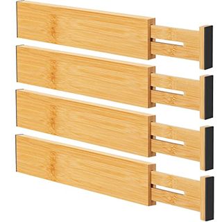 3 Ryqtop Bamboo Drawer Dividers