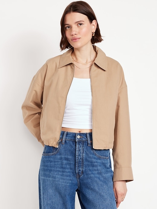Harrington Zipper Jacket