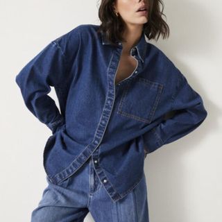 hush Deanna Relaxed Denim Shirt