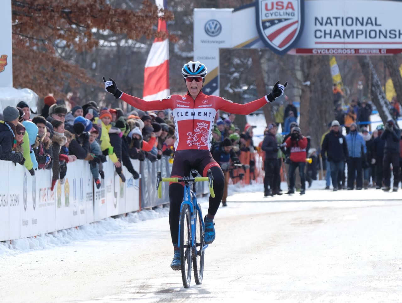 Lance Haidet (Raleigh Clement) has had some rough times this season, but today certainly turned things around.