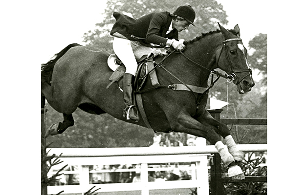 1973: Alison Dawes (nee Westwood) riding Mr Banbury