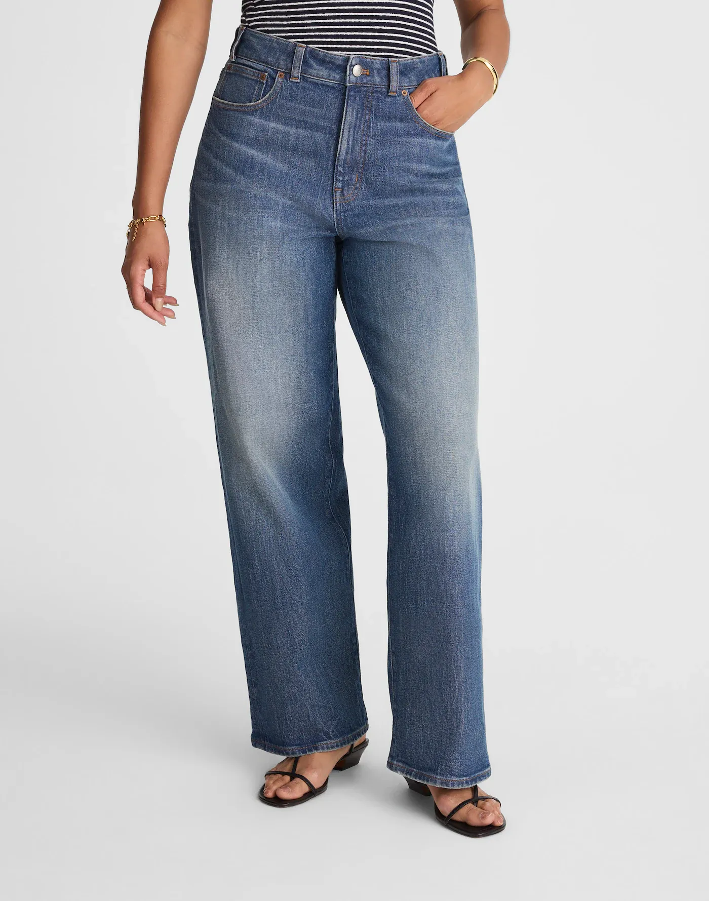 madewell, The Curvy Perfect Vintage Wide-Leg Jean