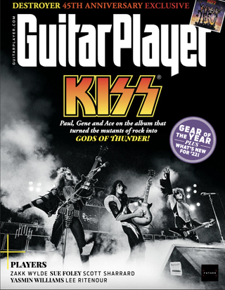 The cover of Guitar Player's January 2022 issue