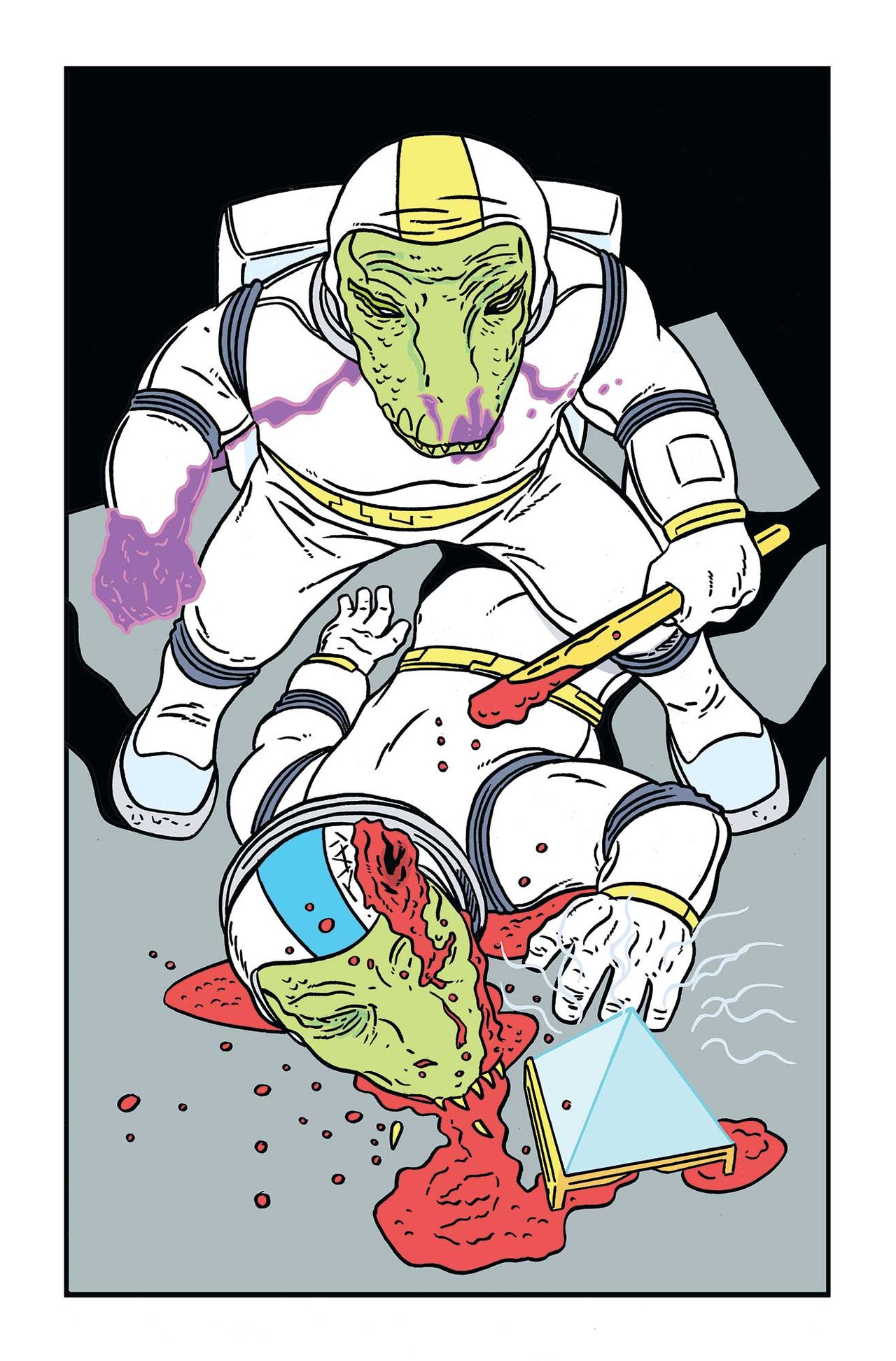 Art from The Man From Maybe #1