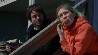 Kate Winslet and Jim Carrey in Eternal Sunshine of the Spotless Mind