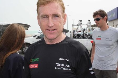 Sean Kelly at the Tour of Qatar.