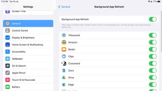 How to extend your iPad’s battery life - iPadOS Background App Refresh