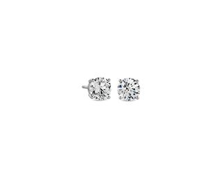 Blue Nile lab-grown diamond earrings