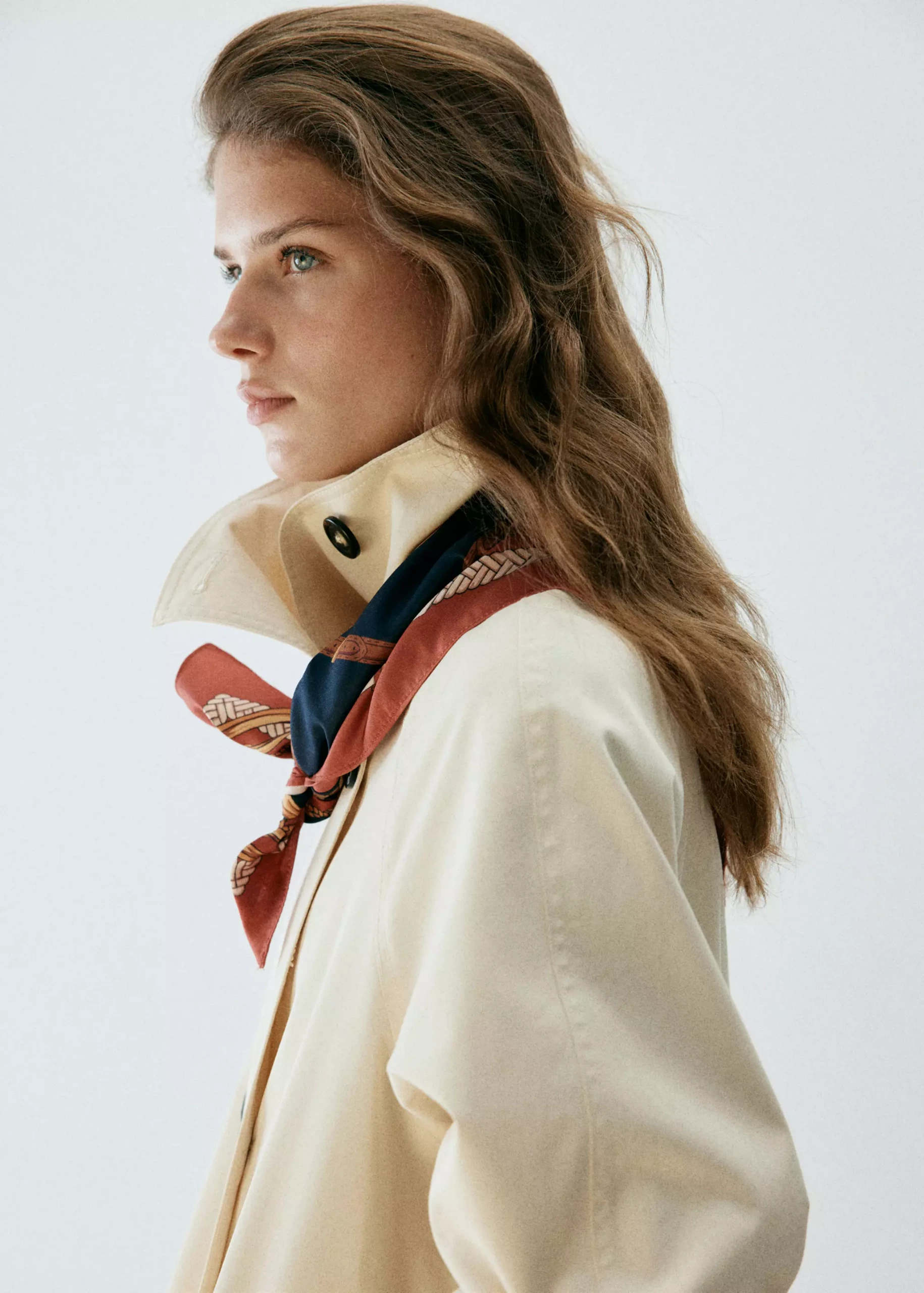 Chain-Print Scarf - Women | Mango Usa