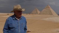 A new documentary tells of the life and career of Zahi Hawass, seen here. 