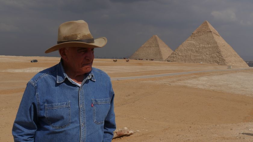 A new documentary tells of the life and career of Zahi Hawass, seen here. 