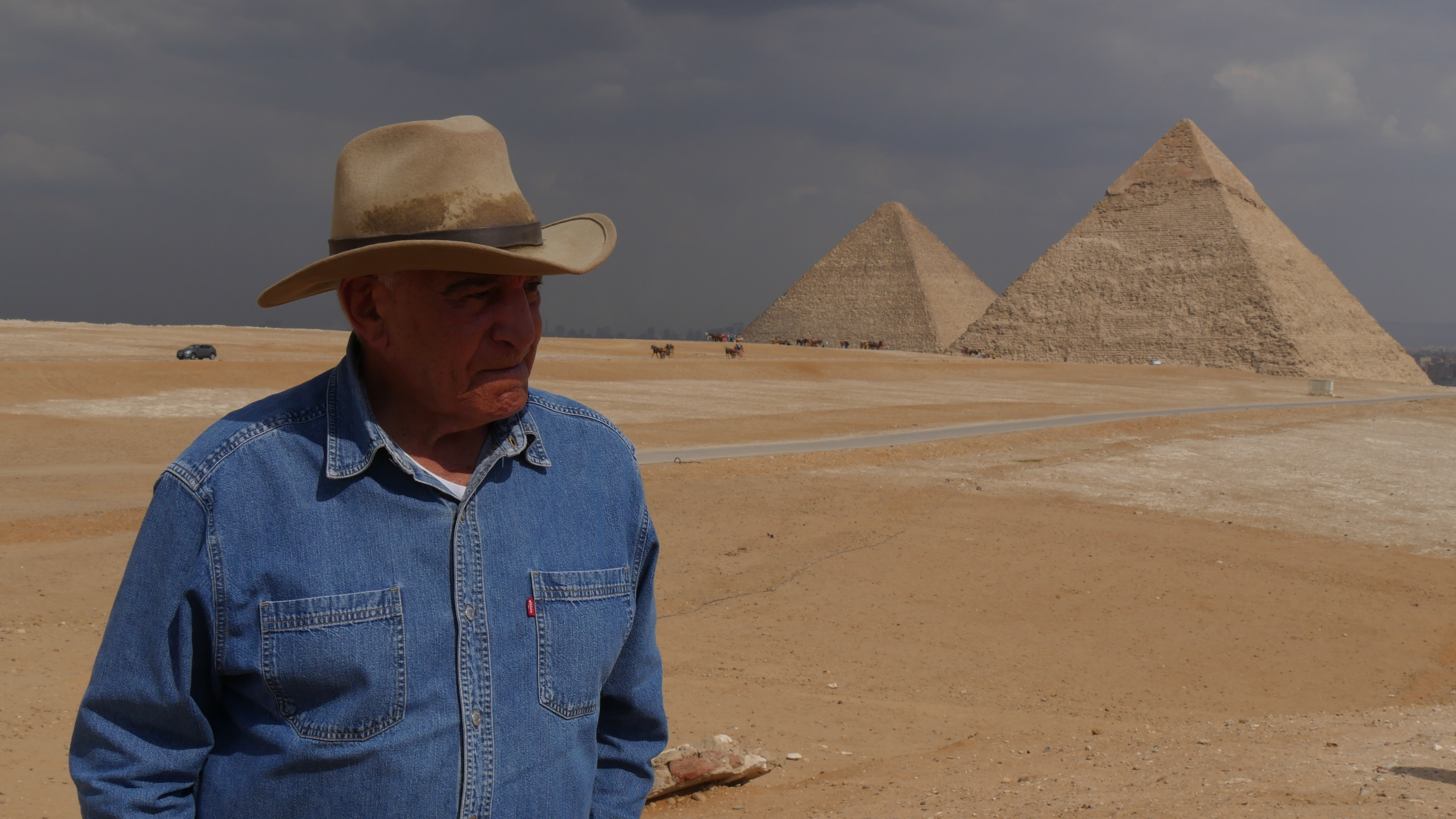 A new documentary tells of the life and career of Zahi Hawass, seen here. 