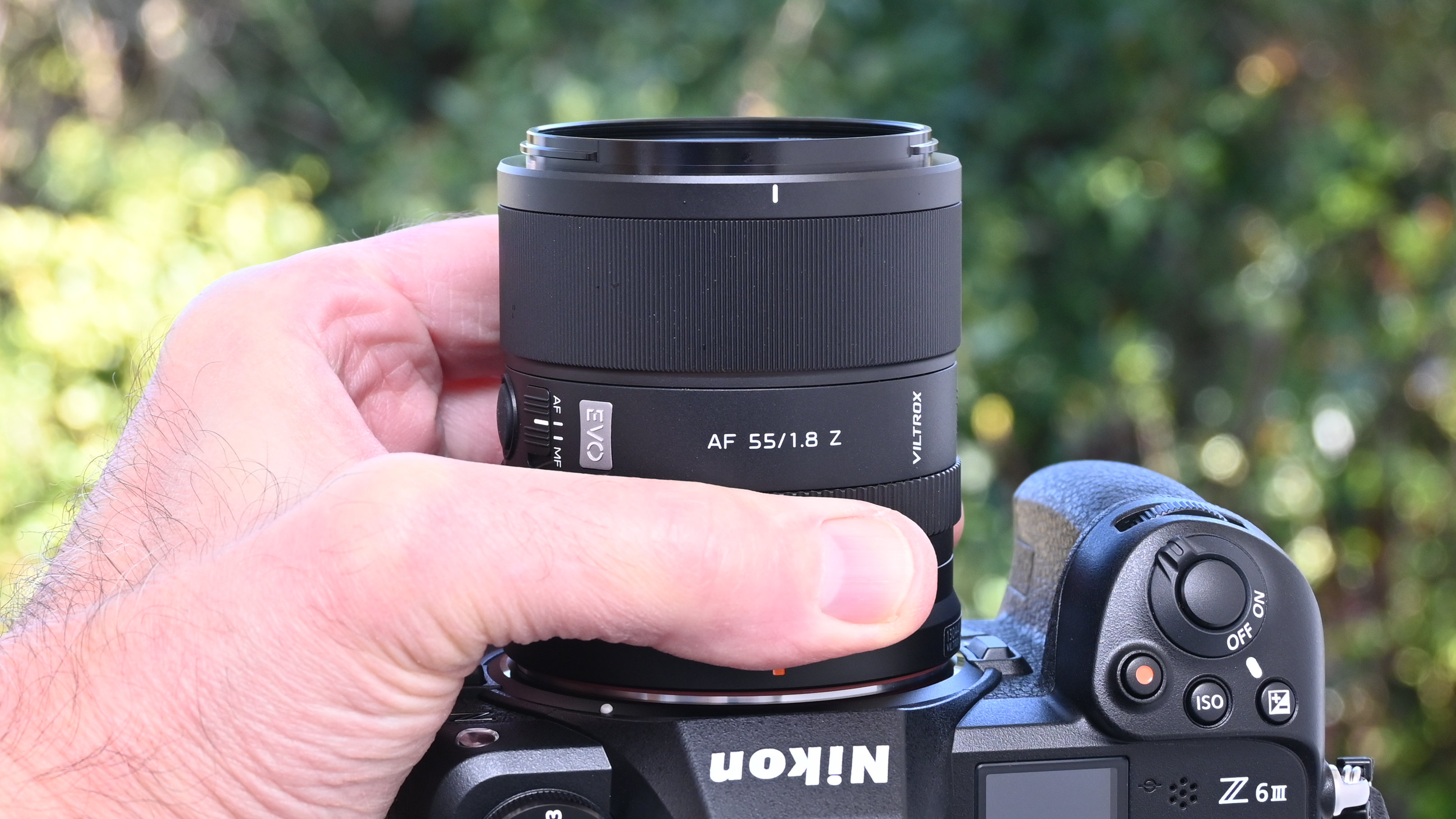 Viltrox AF 55mm f/1.8 Evo product shot