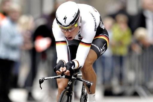 Tony Martin on the way to the world title