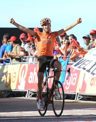 Mikel Nieve wins, Vuelta a Espana 2010, stage 16