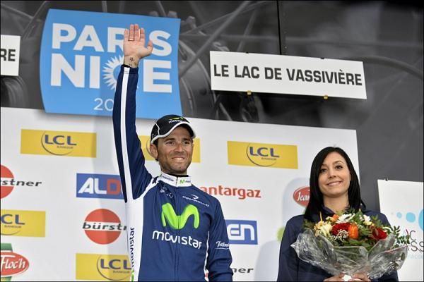 Stage 3 winner Alejandro Valverde (Movistar)