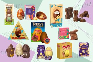 A collage of some of the best Easter eggs to buy in 2024